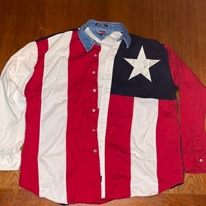 Vintage Tommy Hilfiger button up long sleeve